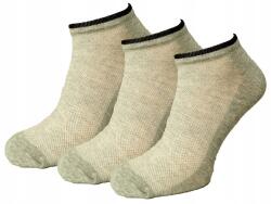 Lotto Unisex Lábzokni méret35-38 Szürke 3CSOMAG