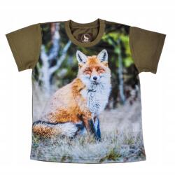 Wadera Póló róka mintával Róka mintás póló Wadera