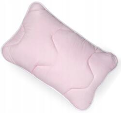 Textom 70x80 cm-es Antiallergén Párna, Rózsaszín, Steppelt, Vastag (Poduszka 70x80 Verme Róż)