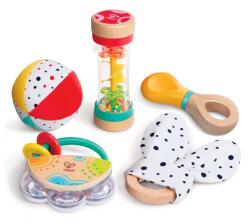 HaPe International Комплект бебешки играчки 5 в 1 HaPe International - Сензорни (H0130)