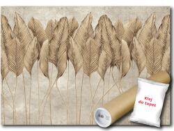 WallMagic Fotótapéta Flizelina Levelek Retro Fal 150x105 ragasztó ingyen (14429VX3)