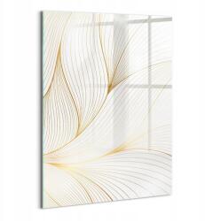 Wallfluent Üvegkép Fotó Üveg Grafika Edzett Modern minta vonalak (010010010240100275120)