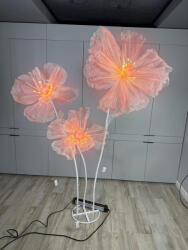 Crioflowers Floare Gigant Peach/Somon Led