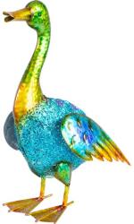 Magic home Decoratiune gradina, MagicHome, metalica, rata colorata, 27.5x15x47.5 cm (8091652)