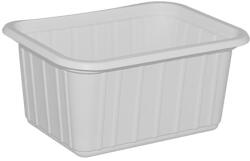  Műanyag szögletes alj 425ml fehér 50db/cs 800db/krt