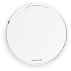 Vegware Lebomló tető családi ételtárolóra, papír, meleg ételekhez is | 50 db/csomag
