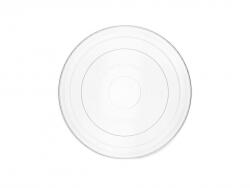Vegware Lebomló tető levestartókhoz, PLA, 115 mm, lapos, 3, 4-9 dl levestartókhoz, hideg ételekhez | 50 db/csomag