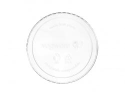 Vegware Lebomló doboztető, PLA, 2, 3-9 dl dobozhoz, kerek | 50 db/csomag