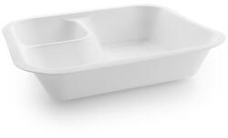 Vegware Lebomló elviteles dobozalj, cukornád, kétosztású, 5, 5 dl | 50 db/csomag