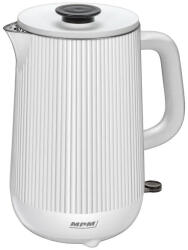 MPM Vízforraló - Dupla Falú, Fehér 1.5 L, 1800 W, LED, Halk Üzem (MCZ-115)