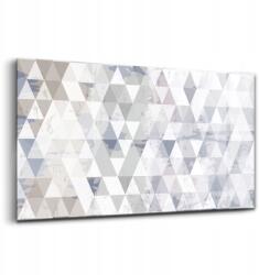 Wallfluent Üveg dekoráció, geometriai mintával, háromszögekkel (010010010050100074674)