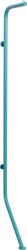 Hübsch Cuier de perete Bend, bleu (992106) Agatator cuier