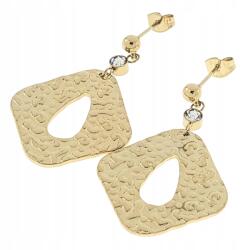 Xuping 3893 Arany színű, lógós nemesacél fülbevaló, celebstílus