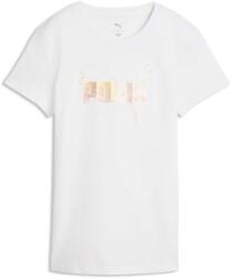 PUMA Essentials logo lab metallic tee xl