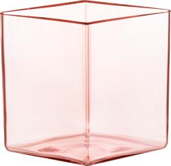 Iittala Vază Ruutu 20, 5 x 18 cm, roz deschis (1070558)