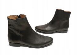 Marco Shoes Női bokacsizma Lapos Sarok bőr Marco 1402B fekete m41 (1402B)