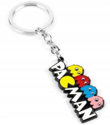  Új acél kulcstartó, medál, medál Pac-man figura, pacman, pakman (pac2024)
