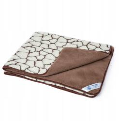 IndygoSklep. pl Gyapjú Paplan 200x240 Camel Kasmír Giulia CK4 (camel ciemny / kaszmir giulia)