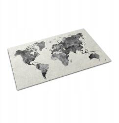 Wallmuralia Lábtörlő csúszásgátló lábtörlő grafikával 60x40 Kartográfiai földgömb (010650720010000029499)