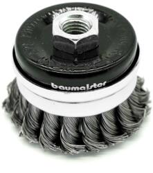 Baumajster Homlokkefe, sodrott drót, 100mm x M14 B6007 Baumajster (B6007)