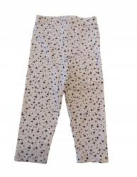 Mrofi Mrofi: Rózsaszín virágmintás leggings méret 86