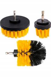 Drel Tisztító kefe készlet fúróhoz, csavarhúzóhoz 3db (CON-ASN-9101)