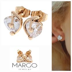 Xuping 4600a Aranyozott fülbevaló 18k arannyal bevonva Xuping bedugós, stiftes