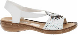 RIEKER Női szandál Rieker 60880-80 fehér 41 (60880-80)