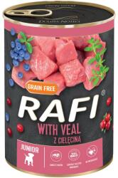 RAFI Nedves kutyatáp borjúhússal Junior 400G Rafi