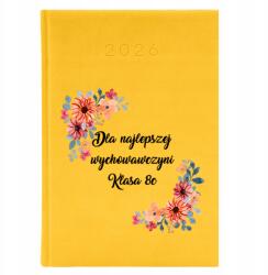  Könyvnaptár A5 2026 évfolyamos Citrom tervező pedagógusnak Kreátor (Planer 2026 Cytrynowy Dla Wychowawcy)