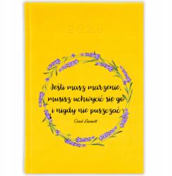 FunnyCase Naptár 2026 Meg Kell Fognod Az Álmodat, És Nem Szabad Elengedned A citrom mintákat (MUSISZ ZŁAPAĆ SWOJE MARZENIE I NIE PUSZCZAĆ)