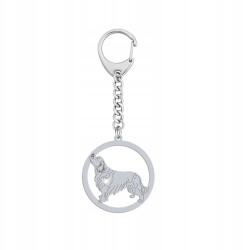 Mejk Jewellery Kulcstartó Ezüst Clumber Spániel 925 Ajándék Nő Gravírozás Ingyenes (brelok srebrny d o kluczy z Clumber Spaniel)
