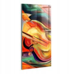 Wallfluent Üveg Falikép Irodába, Absztrakt Női Fali Dekoráció (010010010250100075257)