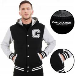 Carlo Lamon Baseball dzseki férfi kapucnis pulóver, XL-es