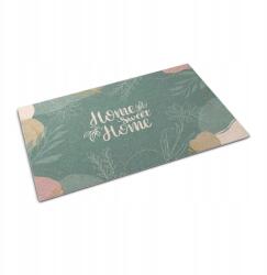 Coloray Dekoratív, csúszásgátló "Sweet Home" mintás lábtörlő, 60x40 cm (010650710010000088126)