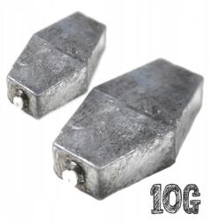 Angel sport Ólom Átmenő Súly Lapos talaj 10 g x 2 (Trumienka-10)