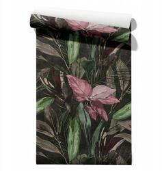  Sötét Levelek Tapéta különböző anyagokból (1m2) (1073)