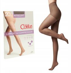 Conte Elegant Sima harisnyanadrág Conte Elegant Active Soft 20den zöld shade 3-as méret (1001140660030004)