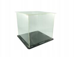 Crafters Összecsukható vitrin, fekete alappal, 15 x 15 x 15 cm (DCTB151515)