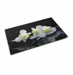Wallmuralia Modern lábtörlő cipőhöz, csúszásgátló orchidea mintával 90x60 (010650720020000000629)