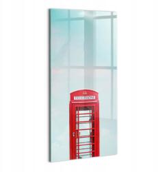 Wallfluent Üvegkép Fotó Üveg Modern Konyhába Telefonfülke 60x120 (010010010200100075655)
