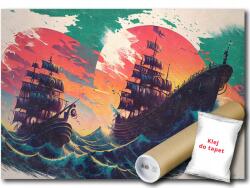 Consalnet Fotótapéta Flizelina Hajók Tenger Vihar Hullámok 150x105 ragasztó ingyen (14609VX3)