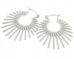 Xuping 3800b Ezüst színű, sebészeti acél fülbevaló, lógós, celebstílus