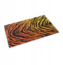 Wallmuralia Lábtörlő külső használatra, lakásba, házba, Tigriscsíkos XXL, 150 cm x 100 cm (010650720030000077501)