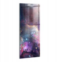 Wallfluent Edzett Üvegkép Prémium Művészeti Műhelybe Galaxis Világ (010010010180100088499)