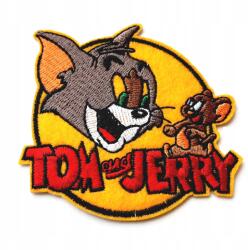 Bajka Kultikus, Új, Rávasalható, Hímzett Tom És Jerry Folt (GOUST)