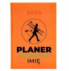  Könyvnaptár A5 2026 Évtervező Narancssárga Kéményseprő Varázsló (Planer 26 Pomarańczowy Dla Kominiarza)
