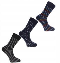 Moraj Férfi zokni Színes Csíkos Moraj 3-PAR 39-42 (CML400-015)