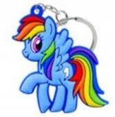 Pony Kulcstartó, kulcstartó, póni figura Pony Rainbow Dash My Little Pony (blue2024)