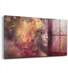 Wallfluent Falra szerelhető kép edzett üvegből Női portré (010010010050100074910)